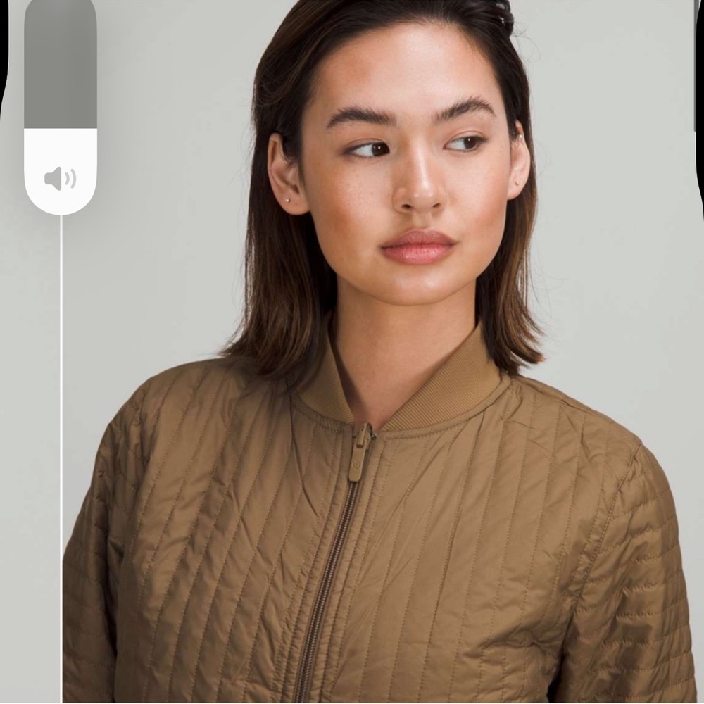 Lululemon Non Stop Bomber Jacket reversible artifact women’s 6 - Picture 2 of 8